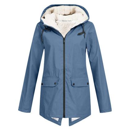 Women's Plush Lining Jacket | Hooded