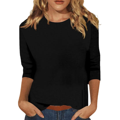 Women's 3/4 Sleeves Blouse | Loose