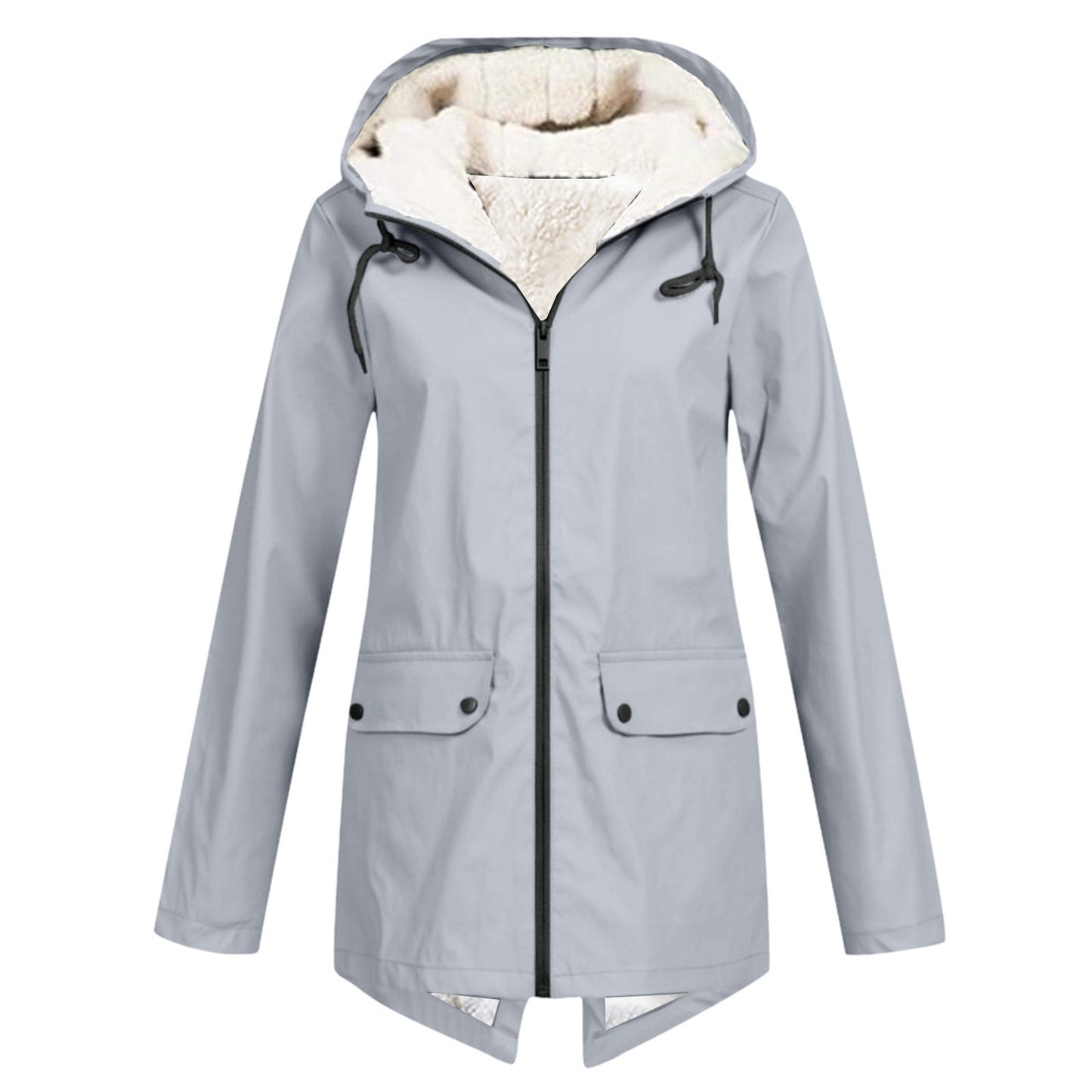 Women's Plush Lining Jacket | Hooded