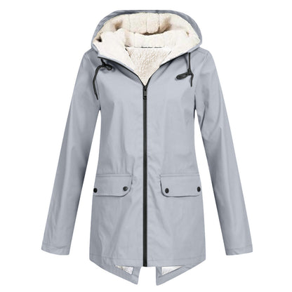 Women's Plush Lining Jacket | Hooded