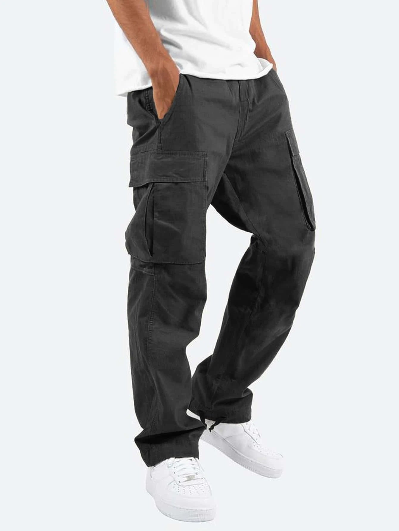 Herren Stretch Cargo-Hose | Lang