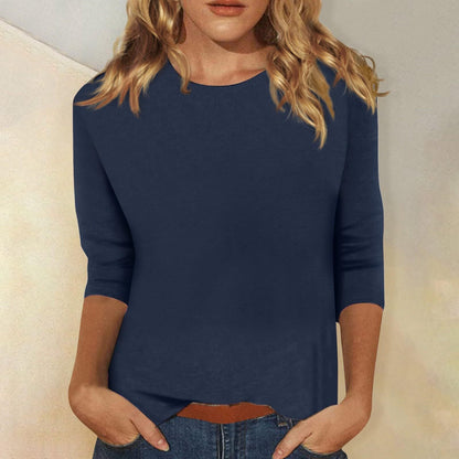 Women's 3/4 Sleeves Blouse | Loose