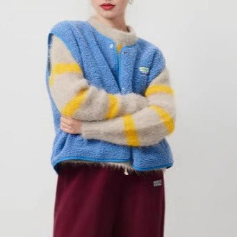 Damen Lockere Weste | Mode