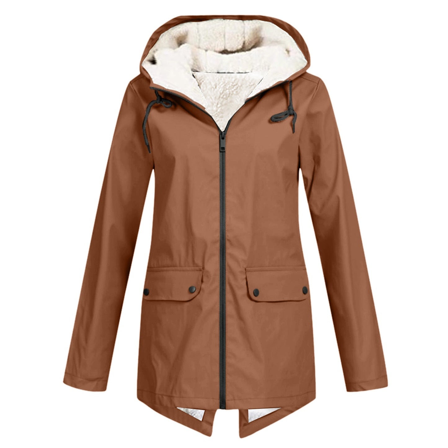 Women's Plush Lining Jacket | Hooded