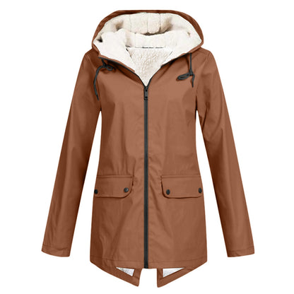 Women's Plush Lining Jacket | Hooded