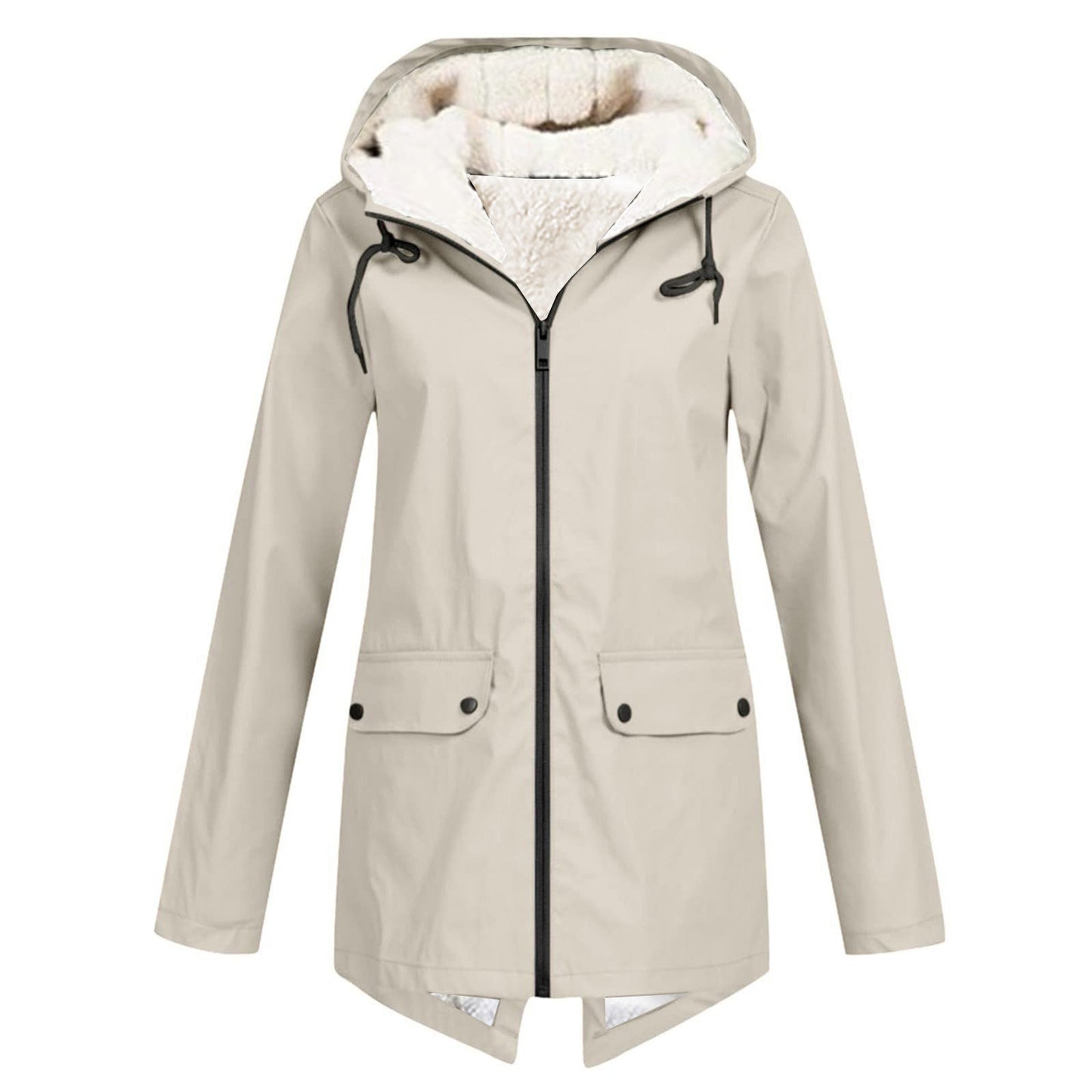 Women's Plush Lining Jacket | Hooded