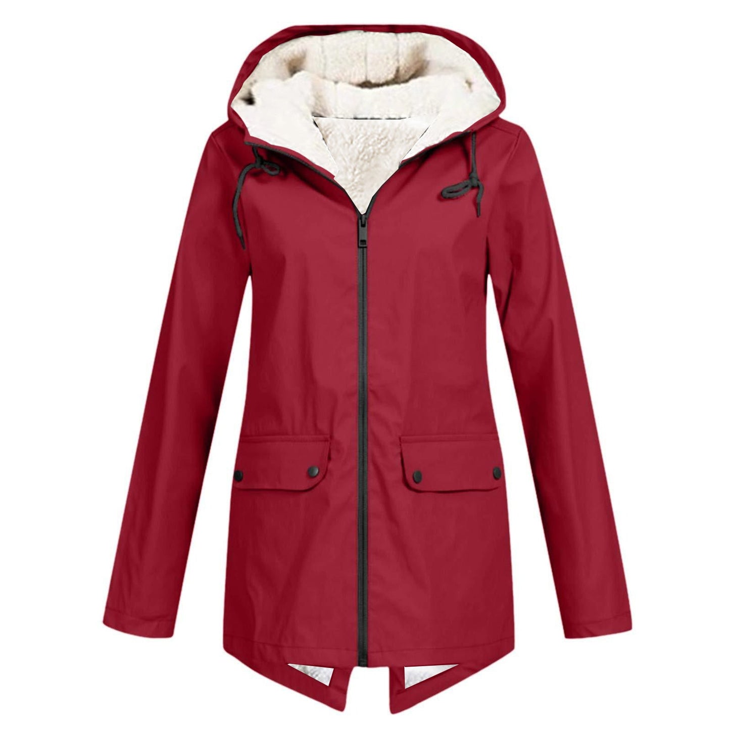 Women's Plush Lining Jacket | Hooded