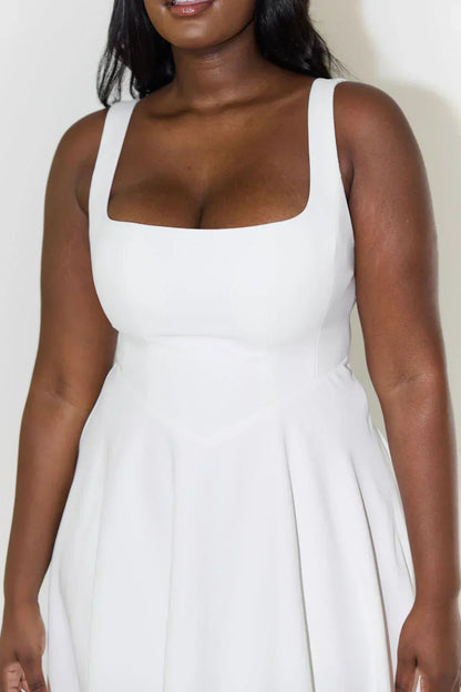 Damen Elegant Festliches Kleid | Midi