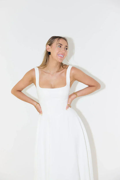 Damen Elegant Festliches Kleid | Midi