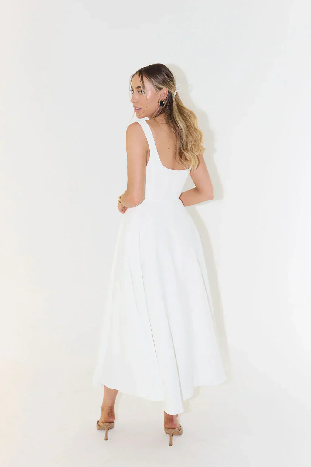 Damen Elegant Festliches Kleid | Midi
