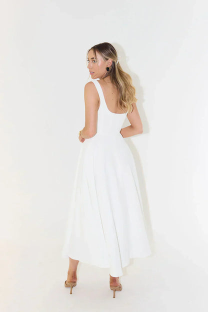 Damen Elegant Festliches Kleid | Midi
