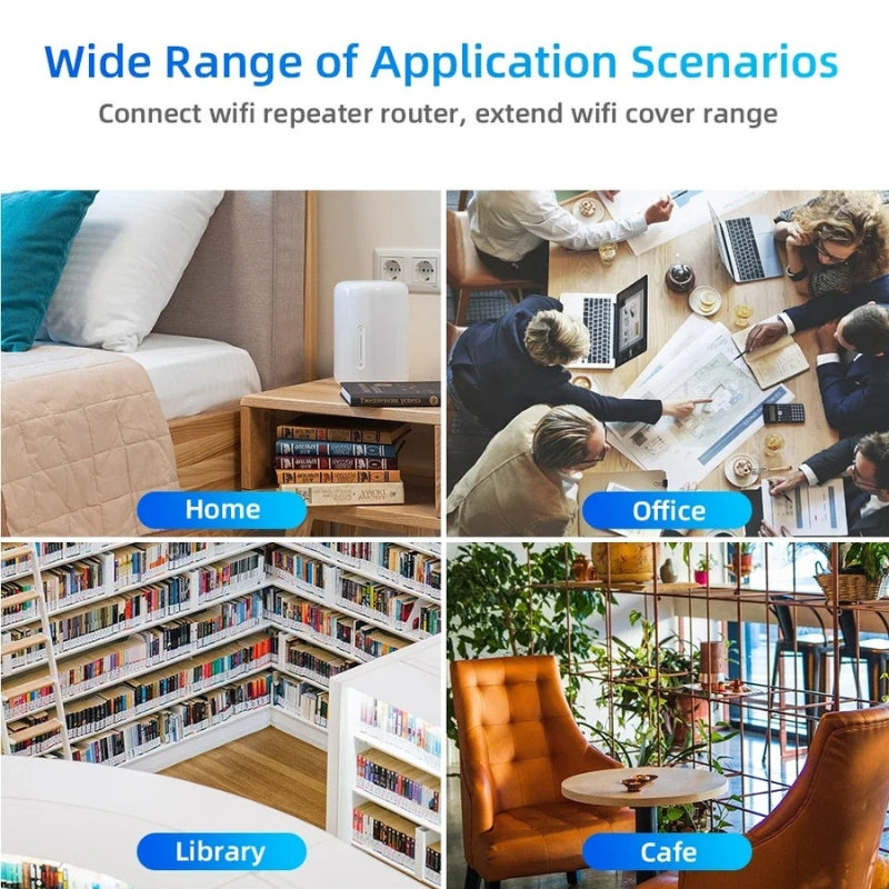 Außen-WiFi-Reichweitenverstärker und Repeater für Gärten, Home Offices, Höhlen und Außenwohnräume