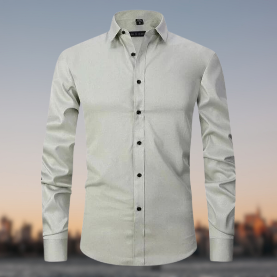 Elegantes Stretch-Hemd für Herren | Langarm