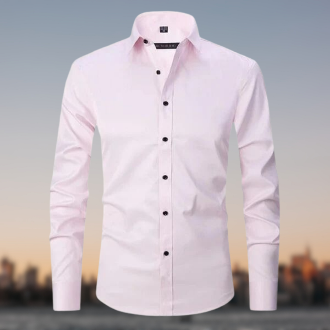 Herren Elegant Stretch Hemd | Langarm
