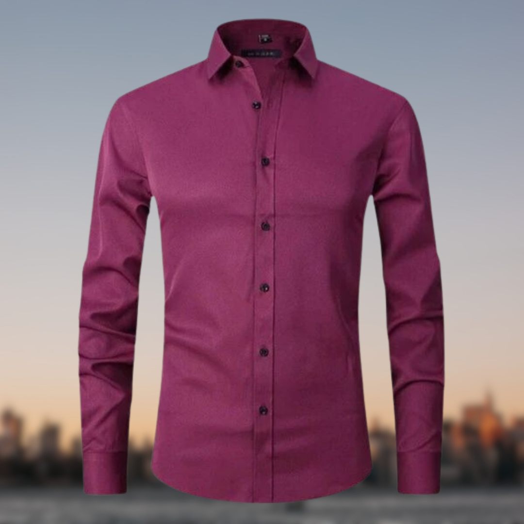 Elegantes Stretch-Hemd für Herren | Langarm