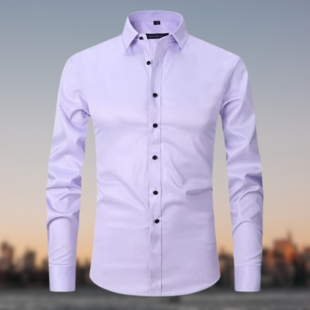 Elegantes Stretch-Hemd für Herren | Langarm