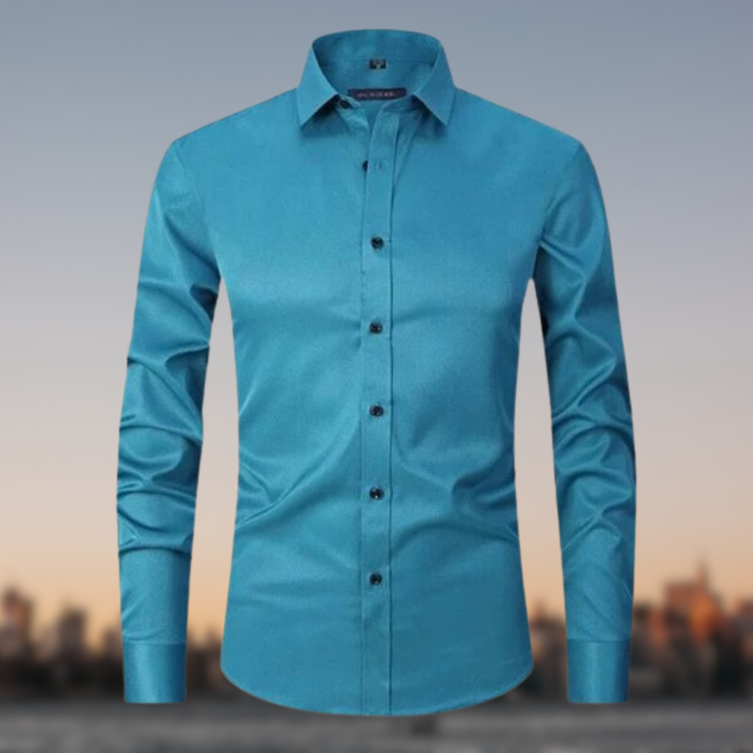 Elegantes Stretch-Hemd für Herren | Langarm