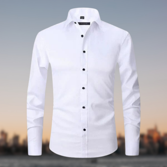 Elegantes Stretch-Hemd für Herren | Langarm