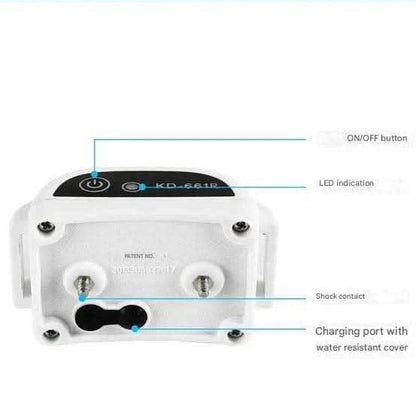 Drahtloser Haustierzaun mit Ton- und Vibrationswarnungen