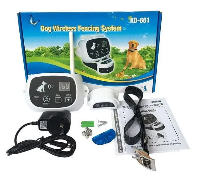 Drahtloser Haustierzaun mit Ton- und Vibrationswarnungen