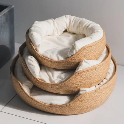 Umweltfreundliches Katzensofa mit atmungsaktivem Baumwoll-Design
