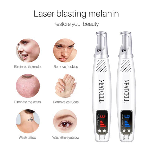 Laserpen zur Entfernung von Tattoos, Muttermalen und Sommersprossen