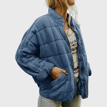 Women's Quilted Zip Jacket | Soft