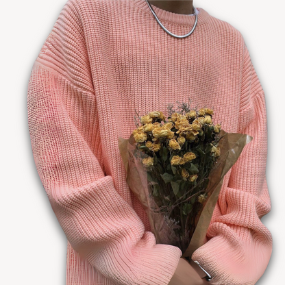 Men's Oversized Pullover Sweater | Winter