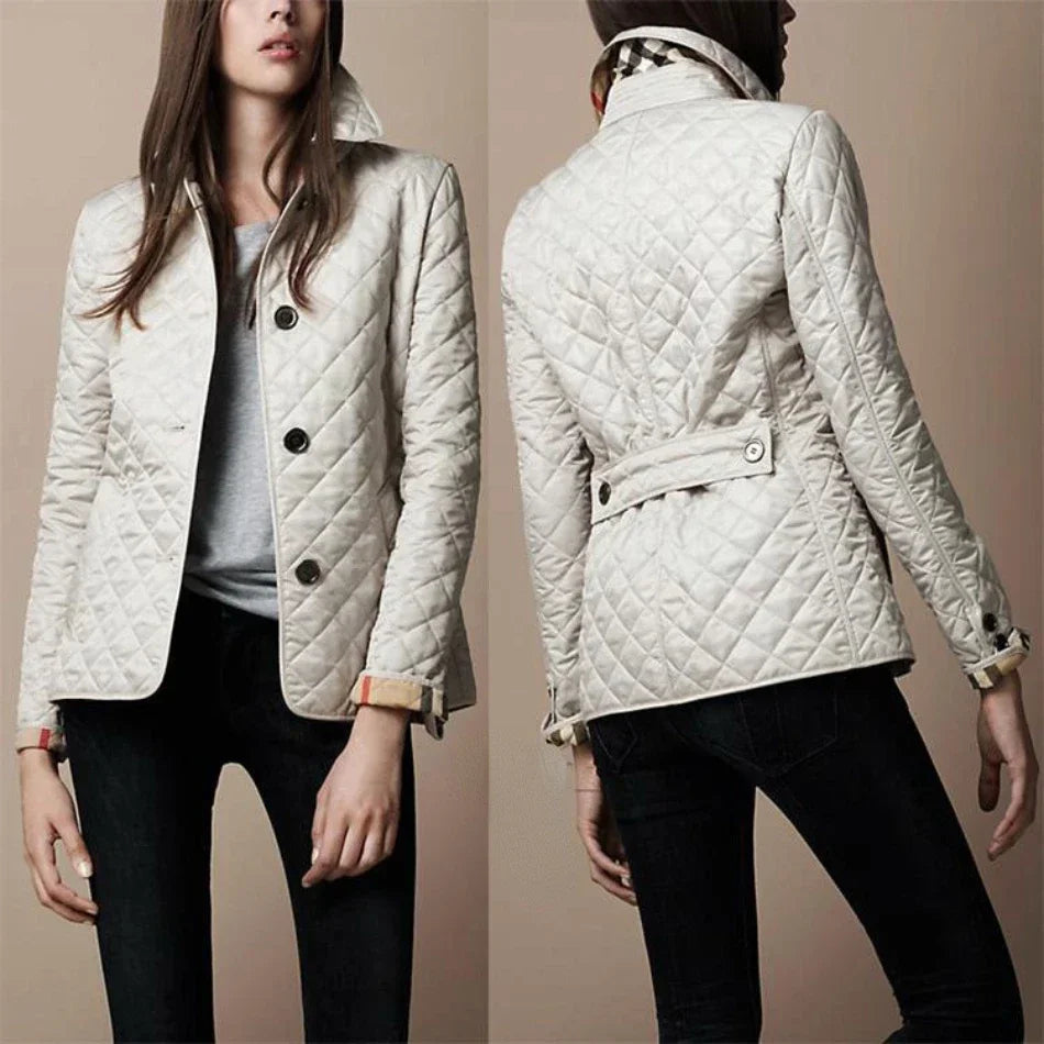 Women's Diamond Stitch Jacket | Lightweight