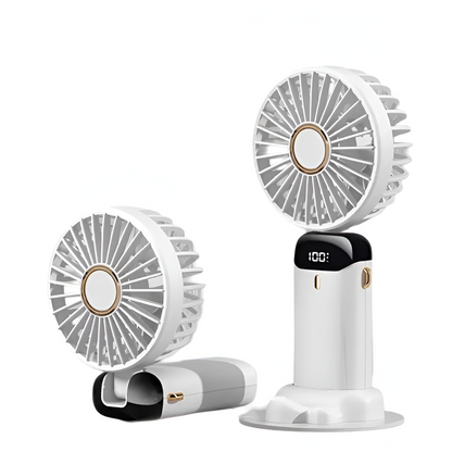 Wiederaufladbarer tragbarer Mini Ventilator für sofortige Abkühlung