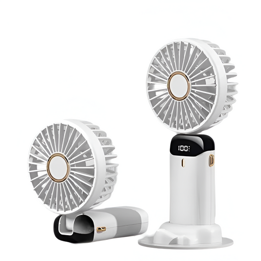 Wiederaufladbarer tragbarer Mini Ventilator für sofortige Abkühlung
