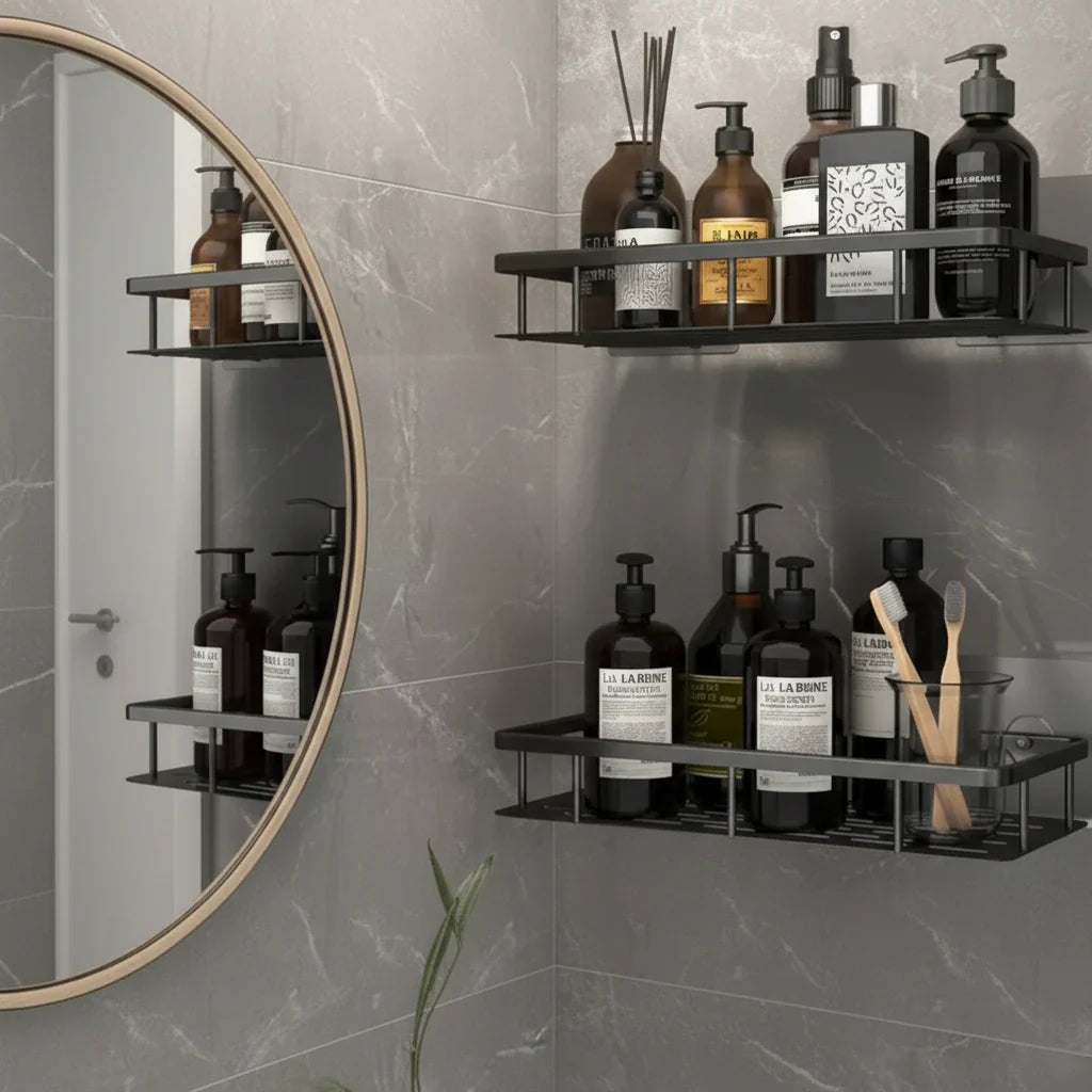 Kleberegal für das Badezimmer – Bohrfrei & Stilvoll für jedes Badezimmer