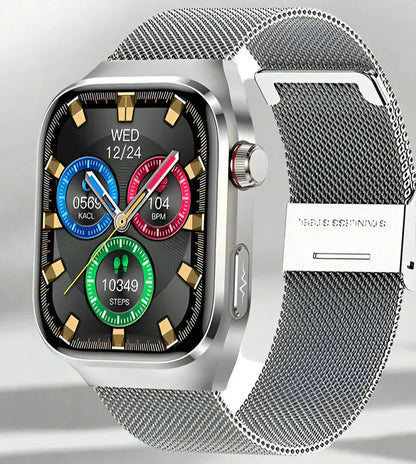 Smartwatch zur Blutzuckerüberwachung, ECG, Harnsäuremessung, Bluetooth-Konnektivität