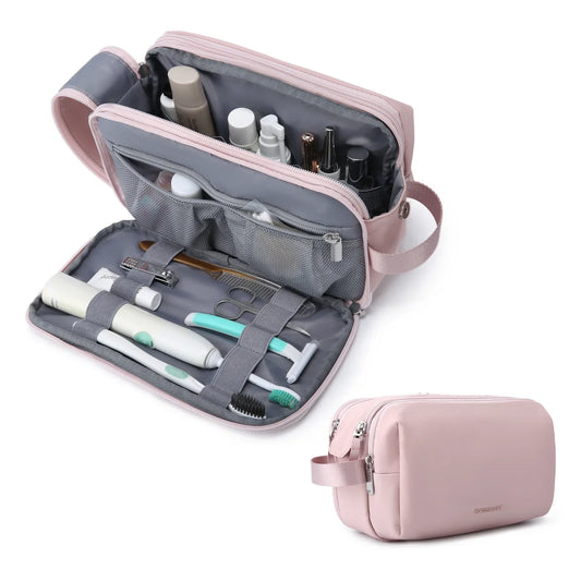 Wasserdichte Kosmetiktasche für Männer & Frauen | Leichte Kulturbeutel in S/M/L | Reiseaccessoire für Toilettenartikel & Make-up | Unisex Reiseorganizer