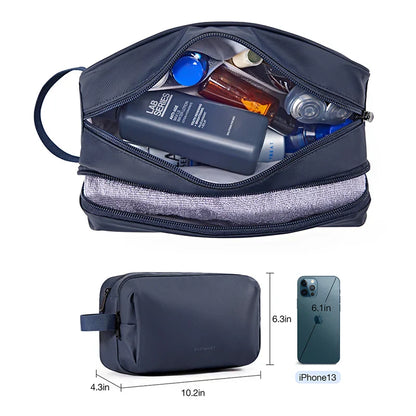 Wasserdichte Kosmetiktasche für Männer & Frauen | Leichte Kulturbeutel in S/M/L | Reiseaccessoire für Toilettenartikel & Make-up | Unisex Reiseorganizer