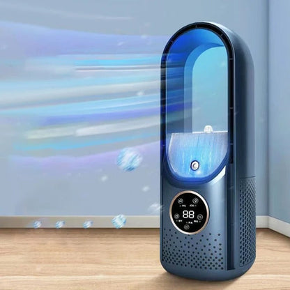 Geräuscharlose, bladeless tragbare Klimaanlage: Ergonomisches Design für Zuhause und Büro