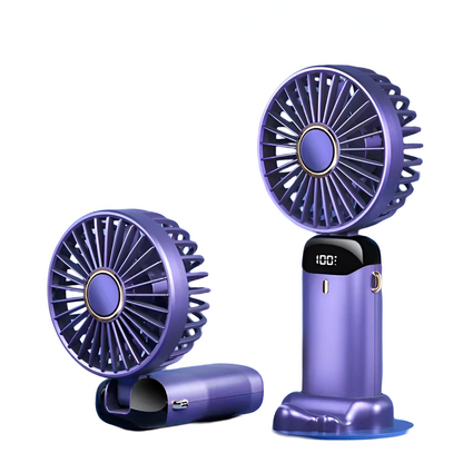 Wiederaufladbarer tragbarer Mini Ventilator für sofortige Abkühlung
