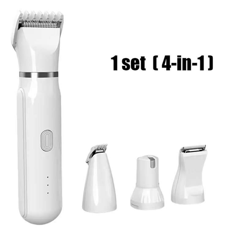 4-in-1 Haarschneider für Haustiere – Fell- und Nagelpflege in einem Gerät