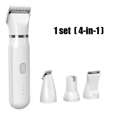 4-in-1 Haarschneider für Haustiere – Fell- und Nagelpflege in einem Gerät