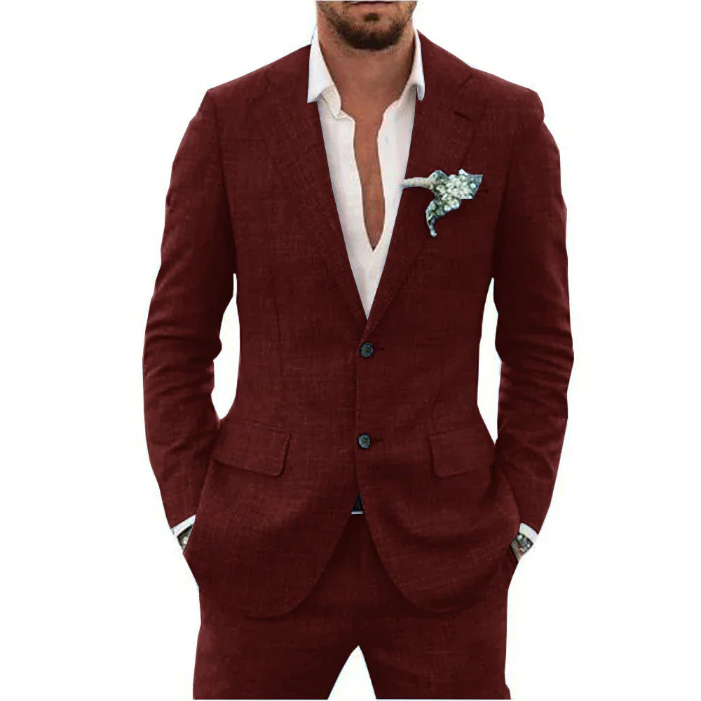 Herren Twin Anzug | Sommer