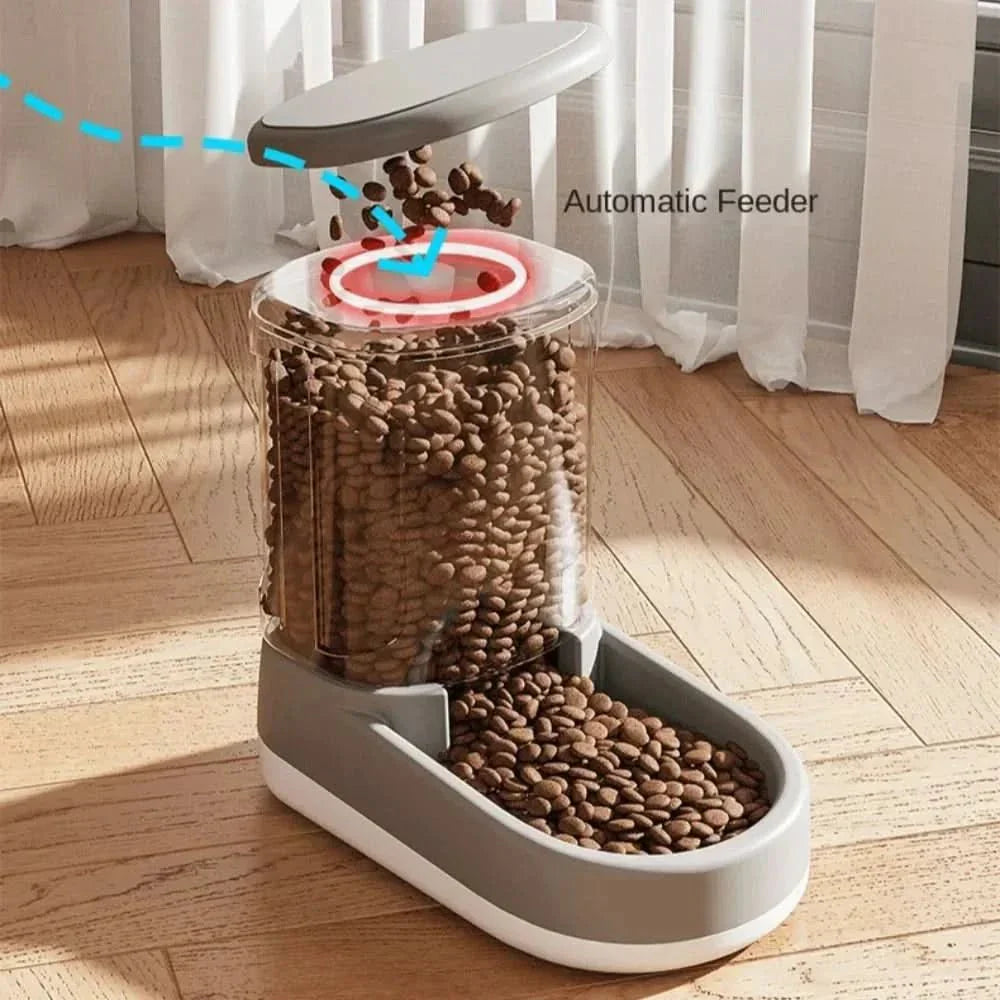 Automatischer Futterspender für Haustiere