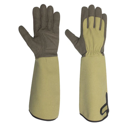 Dornensichere & Atmungsaktive Lange Rosen-Gartenhandschuhe für Frauen | 1 Paar
