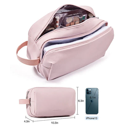 Wasserdichte Kosmetiktasche für Männer & Frauen | Leichte Kulturbeutel in S/M/L | Reiseaccessoire für Toilettenartikel & Make-up | Unisex Reiseorganizer