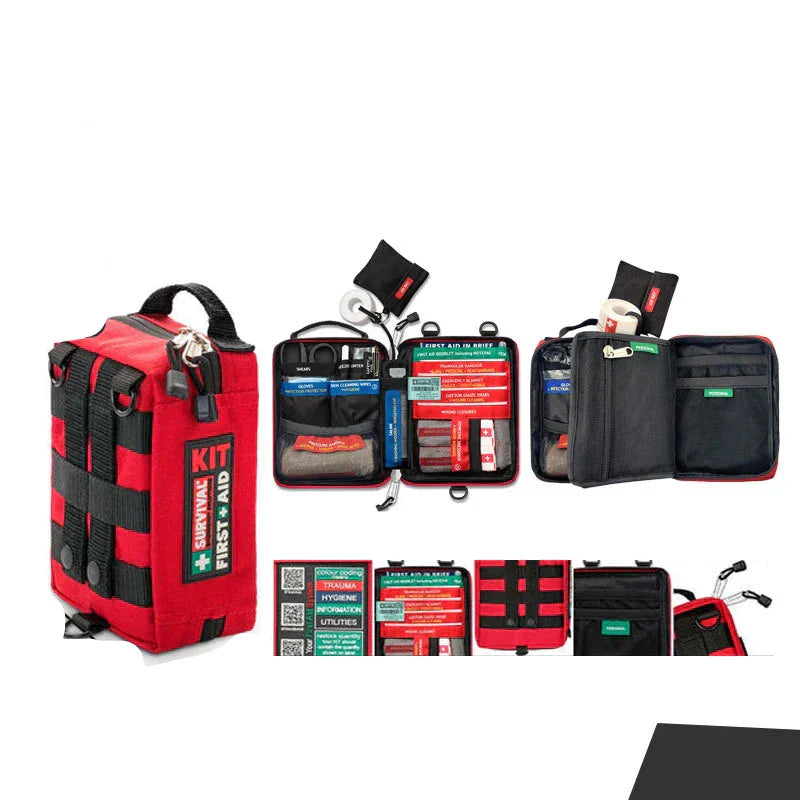 Wasserdichtes Reise-Erste-Hilfe-Set - Professionelle medizinische Tasche