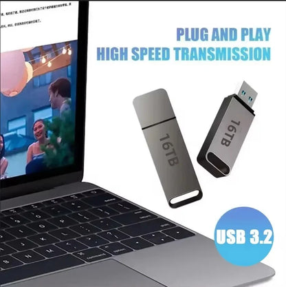 Hochgeschwindigkeits-USB 3.2 Wasserdichter und Stoßfester Speicher für Windows und Mac
