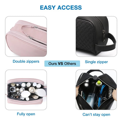 Wasserdichte Kosmetiktasche für Männer & Frauen | Leichte Kulturbeutel in S/M/L | Reiseaccessoire für Toilettenartikel & Make-up | Unisex Reiseorganizer