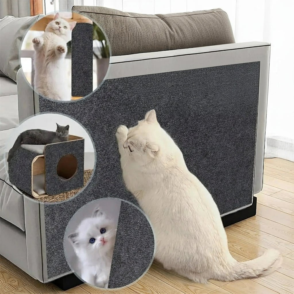 Selbstklebende Schutzplatte für Katzen zum Schutz von Möbeln, Wänden & Teppichen