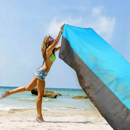 Extra große wasserdichte Outdoor-Stranddecke für Entspannung