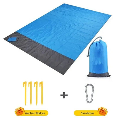 Extra große wasserdichte Outdoor-Stranddecke für Entspannung
