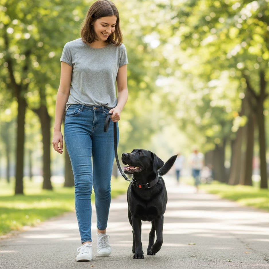Hundeausbildung Prong-Halsband mit langlebigem Stahl und weichem Nylon-Schutz